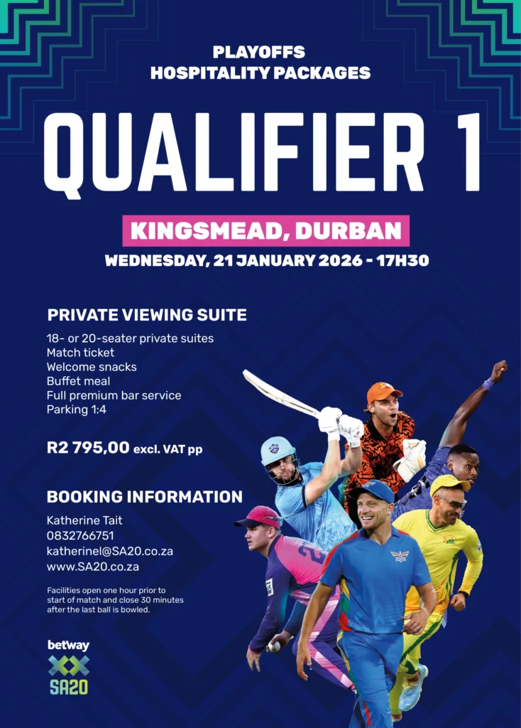 SA20 Qualifier 1 Tickets